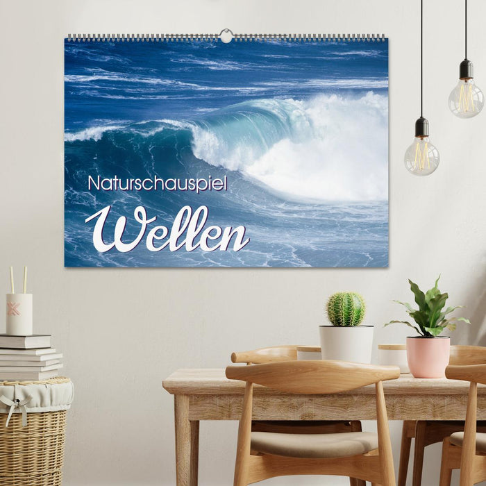 Naturschauspiel Wellen (CALVENDO Wandkalender 2025)