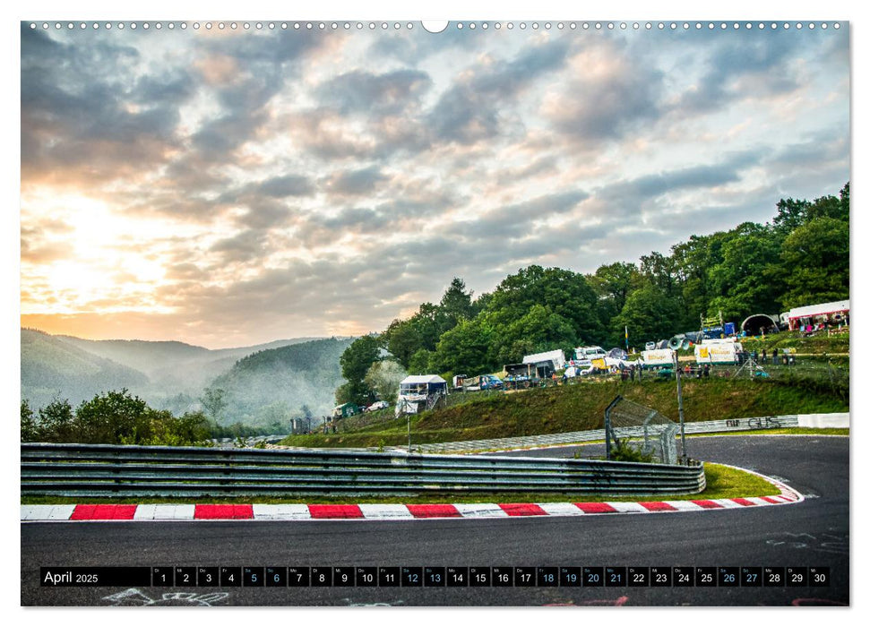 Rennstrecken Impressionen (CALVENDO Wandkalender 2025)