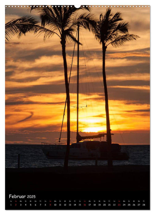 Hawaiian Sunsets (CALVENDO Premium Wandkalender 2025)