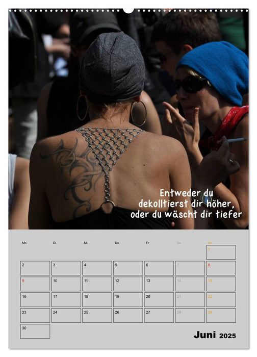 Berliner Straßenfoto Kalender 2025 (CALVENDO Premium Wandkalender 2025)