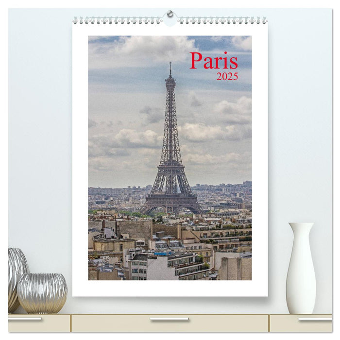 Paris (CALVENDO Premium Wandkalender 2025)