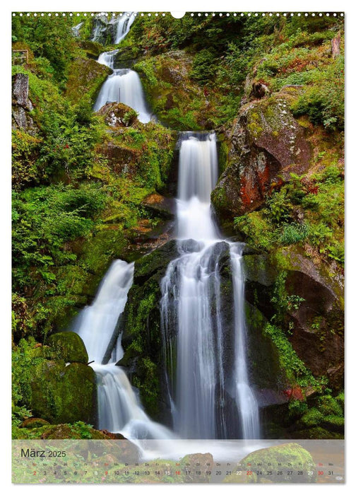 Alles im Fluss - Schwarzwaldwasser (CALVENDO Premium Wandkalender 2025)