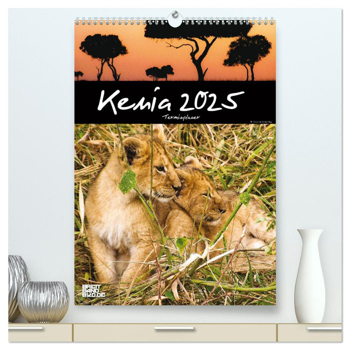 Kenia – Terminplaner (CALVENDO Premium Wandkalender 2025)