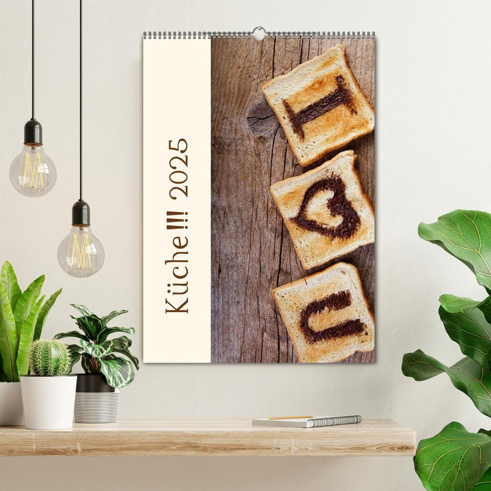 Küche !!! 2025 (CALVENDO Wandkalender 2025)