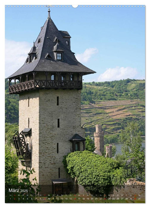 Oberwesel am Rhein (CALVENDO Premium Wandkalender 2025)