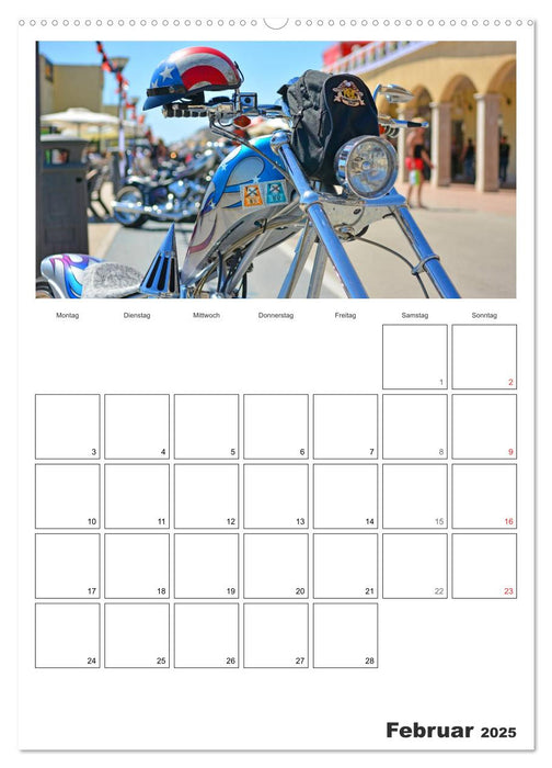 Best of Harley-Davidson Custom-Style 2025 (CALVENDO Premium Wandkalender 2025)