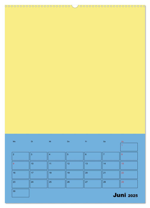 Kunterbunter Familienplaner (CALVENDO Wandkalender 2025)