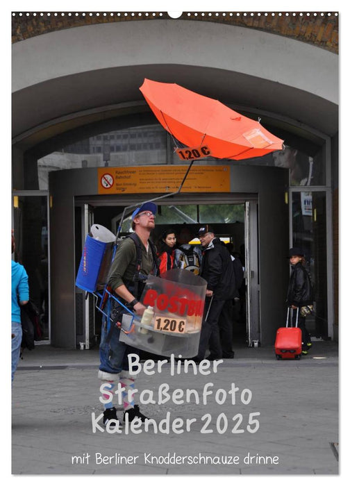 Berliner Straßenfoto Kalender 2025 (CALVENDO Wandkalender 2025)