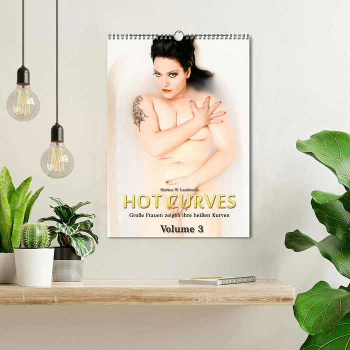 Hot Curves Volume 3 (CALVENDO Wandkalender 2025)