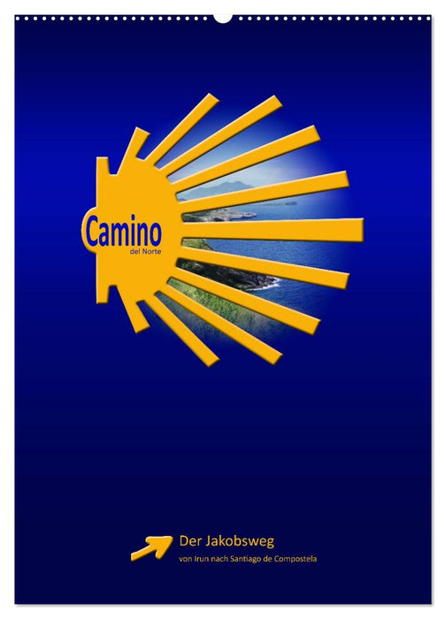 Camino del Norte (CALVENDO Wandkalender 2025)