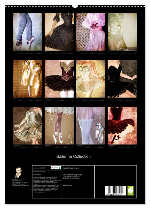 Ballerina Collection (CALVENDO Premium Wandkalender 2025)