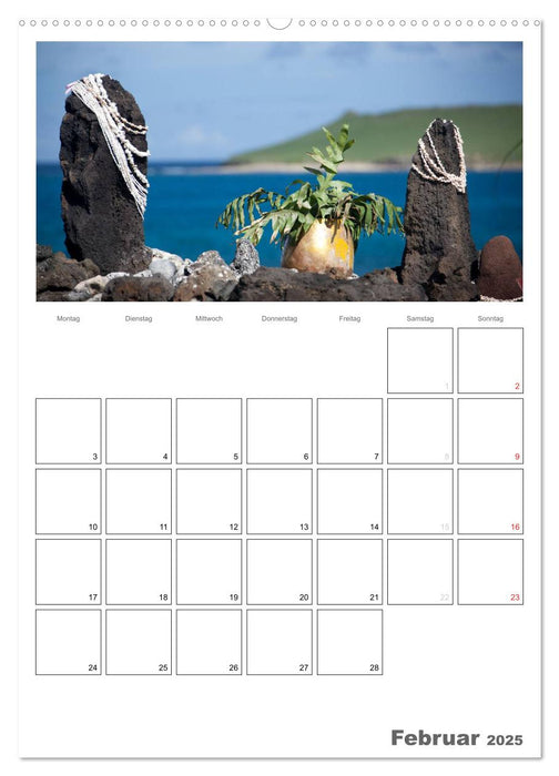 Hawaii - Terminplaner (CALVENDO Premium Wandkalender 2025)