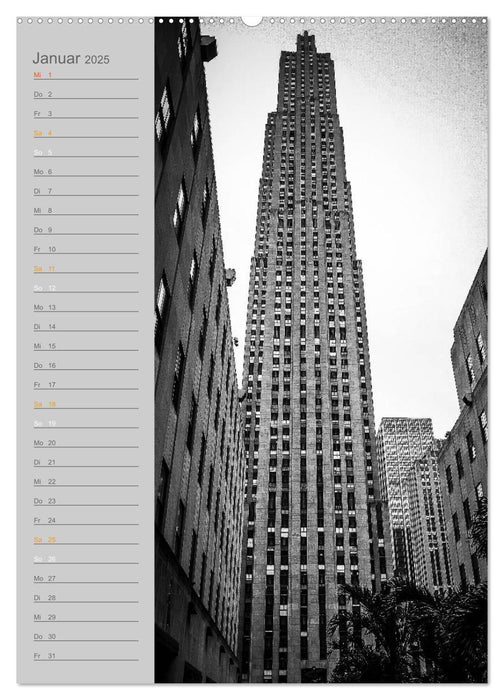 New York Vertical (CALVENDO Premium Wandkalender 2025)