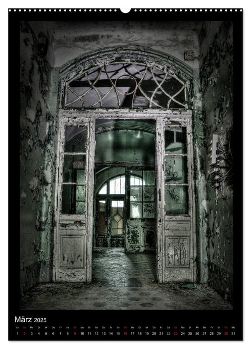 Lost Places Vergessene Orte (CALVENDO Premium Wandkalender 2025)