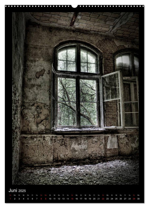 Lost Places Vergessene Orte (CALVENDO Premium Wandkalender 2025)