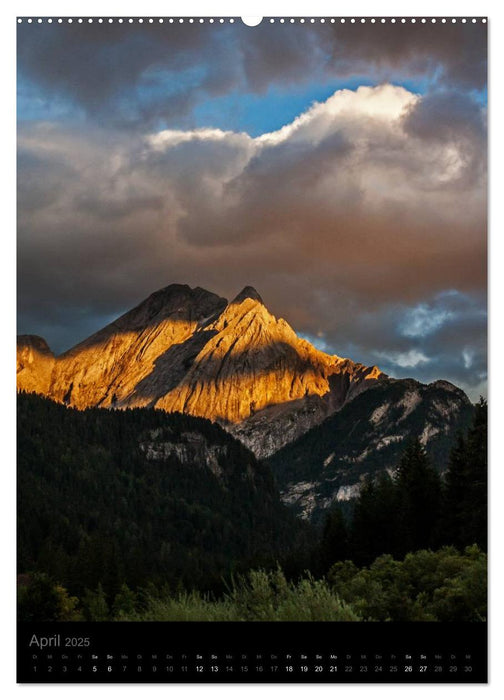 Tirol - Faszination Gebirge (CALVENDO Premium Wandkalender 2025)