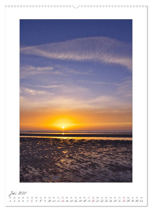 Insel Amrum (CALVENDO Premium Wandkalender 2025)