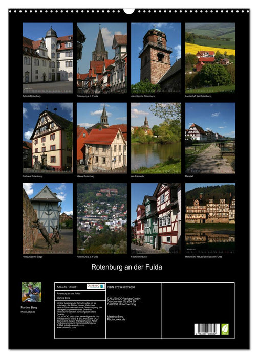 Rotenburg an der Fulda (CALVENDO Wandkalender 2025)