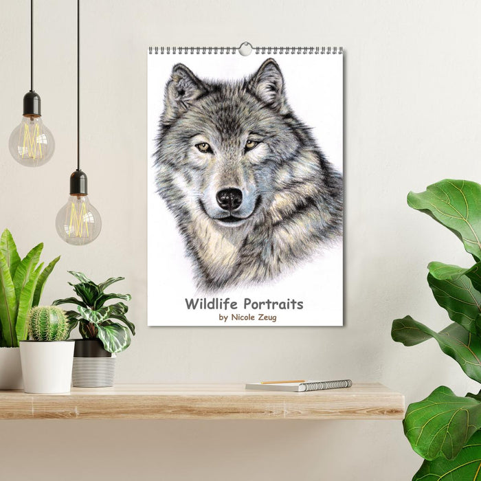 Wildlife Portraits (CALVENDO Wandkalender 2025)