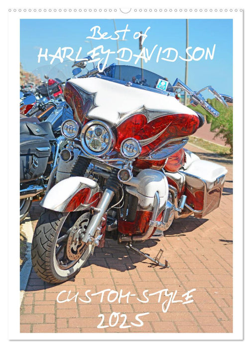 Best of Harley-Davidson Custom-Style 2025 (CALVENDO Wandkalender 2025)