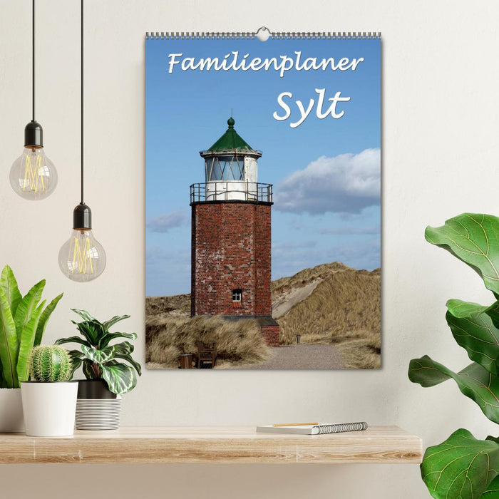 Familienplaner - Sylt (CALVENDO Wandkalender 2025)