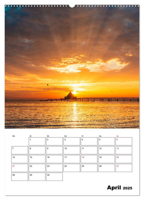 Usedom - Inseltraum im Norden (CALVENDO Premium Wandkalender 2025)