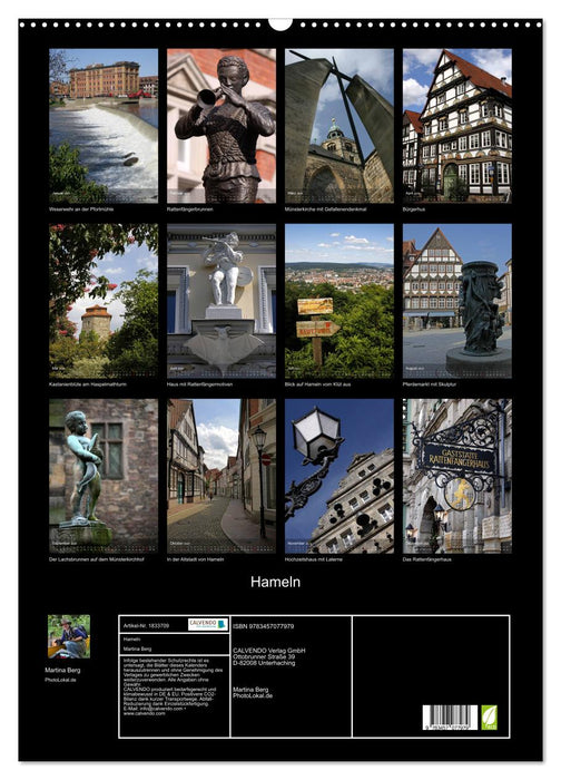 Hameln (CALVENDO Wandkalender 2025)