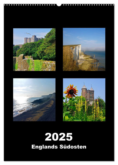 Englands Südosten 2025 (CALVENDO Wandkalender 2025)