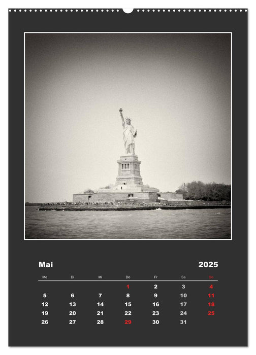New York City - Portrait einer Stadt (CALVENDO Wandkalender 2025)
