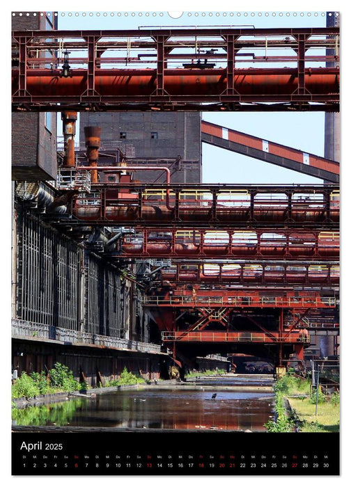 Industriekultur im Ruhrgebiet (CALVENDO Premium Wandkalender 2025)