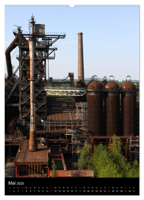 Industriekultur im Ruhrgebiet (CALVENDO Premium Wandkalender 2025)