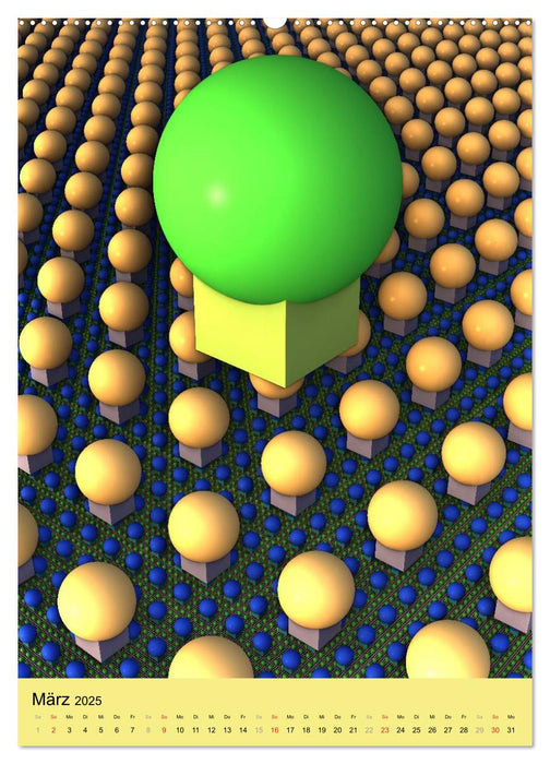 Fraktale Geometrie (CALVENDO Premium Wandkalender 2025)