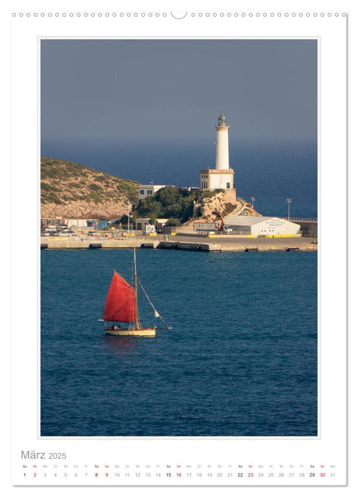 Ibiza und Formentera (CALVENDO Premium Wandkalender 2025)