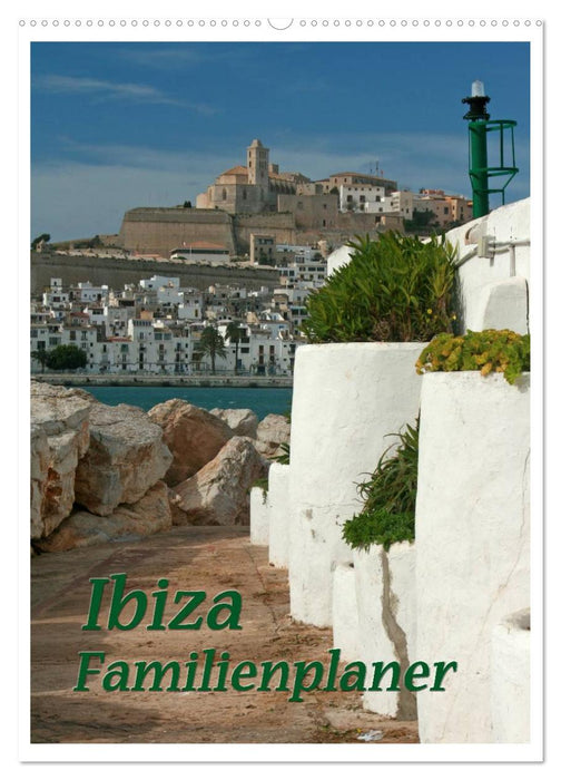 Ibiza / Familienplaner (CALVENDO Wandkalender 2025)