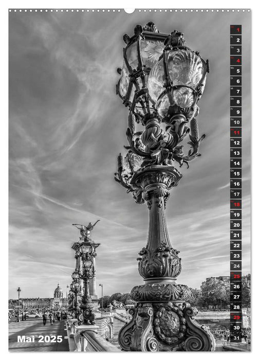 PARIS Vertikale Ansichten (CALVENDO Premium Wandkalender 2025)