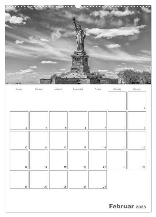 NEW YORK Skylines (CALVENDO Premium Wandkalender 2025)