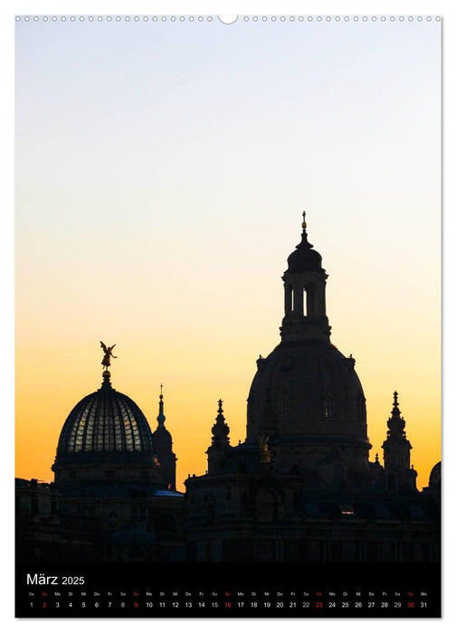 Frauenkirche Dresden (CALVENDO Wandkalender 2025)