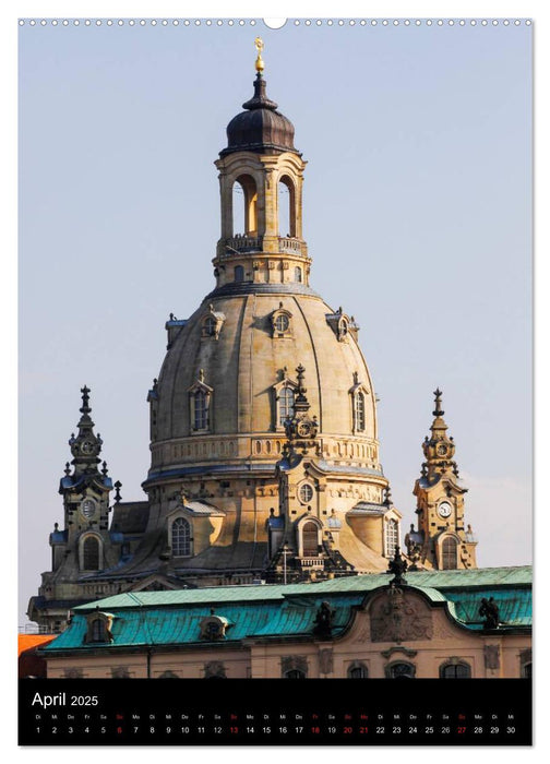 Frauenkirche Dresden (CALVENDO Wandkalender 2025)