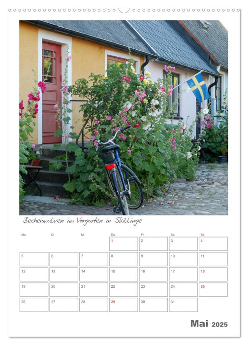Gärten in Schweden (CALVENDO Wandkalender 2025)