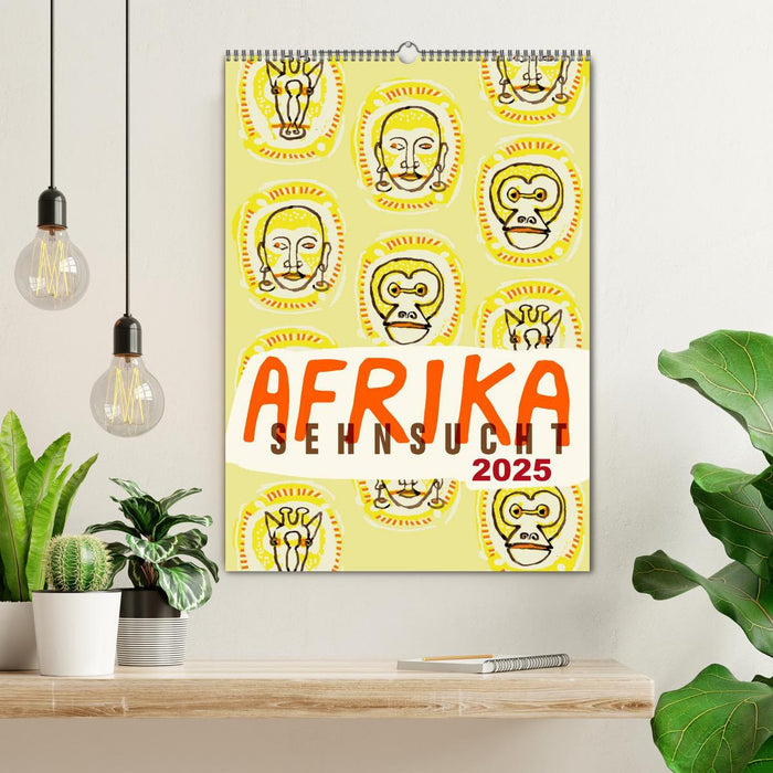 Afrika-Sehnsucht 2025 (CALVENDO Wandkalender 2025)