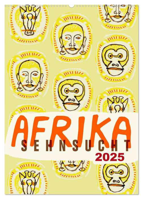 Afrika-Sehnsucht 2025 (CALVENDO Wandkalender 2025)