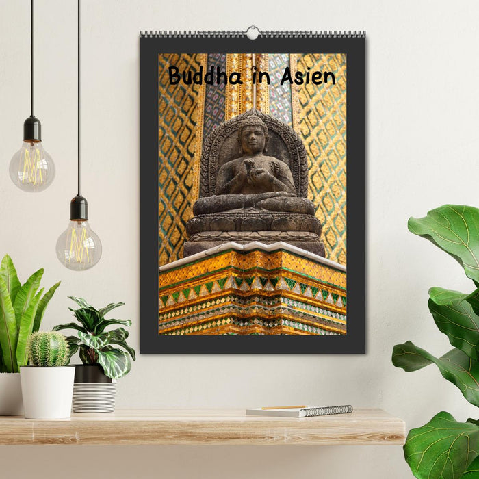 Buddha in Asien (CALVENDO Wandkalender 2025)