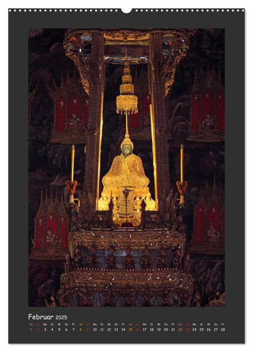 Buddha in Asien (CALVENDO Wandkalender 2025)