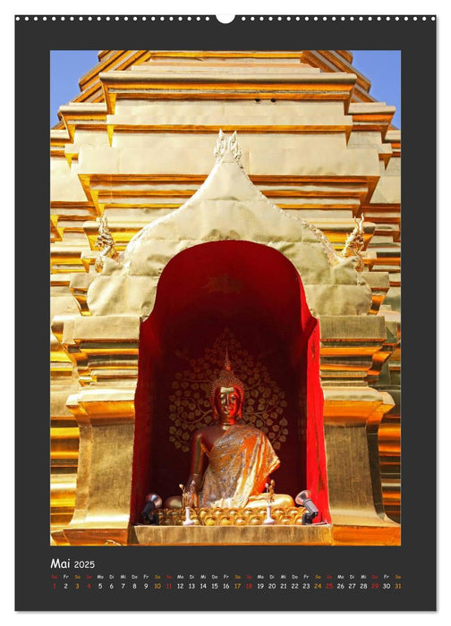 Buddha in Asien (CALVENDO Wandkalender 2025)