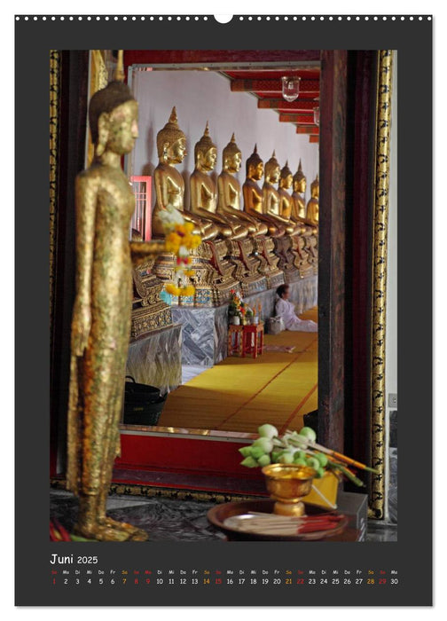 Buddha in Asien (CALVENDO Wandkalender 2025)