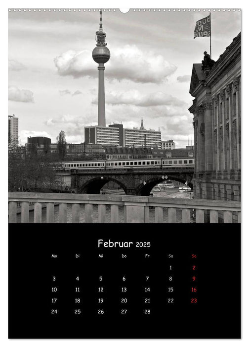 B E R L I N - einzigartig schlaflos effektvoll (CALVENDO Premium Wandkalender 2025)