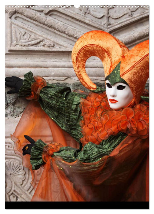 Karneval in Venedig - Phantasievolle Masken (CALVENDO Wandkalender 2025)