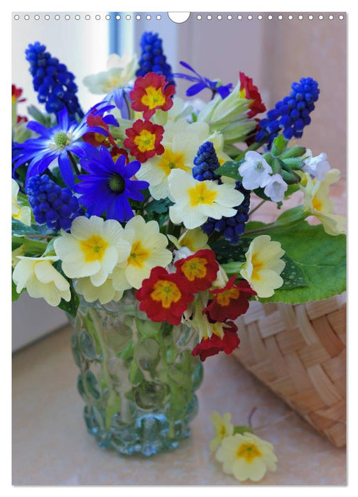 Blumensträuße aus Garten, Feld und Wald (CALVENDO Wandkalender 2025)