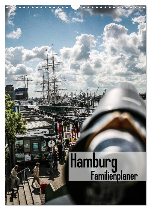 Hamburg Familienplaner (CALVENDO Wandkalender 2025)