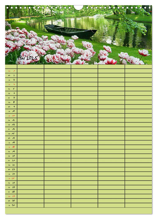 Familienplaner (CALVENDO Wandkalender 2025)